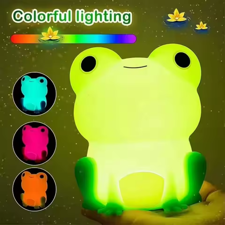 Frog LED Night Light